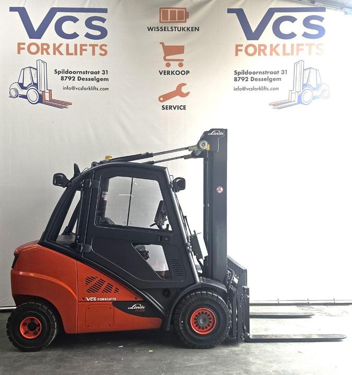 diesel heftruck linde 3.5 ton triplex + garantie, Articles professionnels, Machines & Construction | Chariots élévateurs & Transport interne