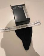 Calvin Klein String Heren, Verzenden, Zwart, Calvin Klein, Slip