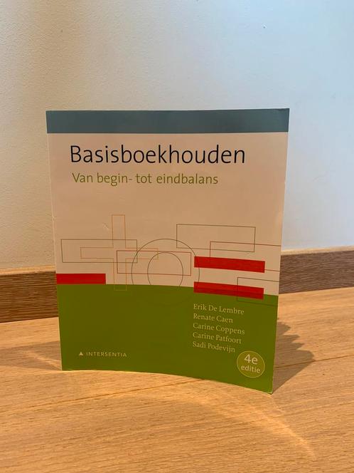Erik De Lembre - Basisboekhouden (vierde editie), Livres, Économie, Management & Marketing, Utilisé, Management, Enlèvement
