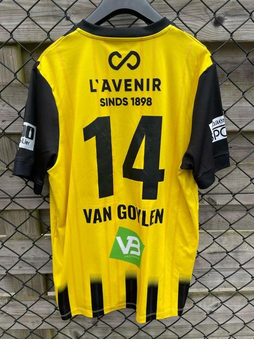 Matchworn - Van Goylen (14) - K. Lyra-Lierse - 2024-25, Sport en Fitness, Voetbal, Gebruikt, Shirt, Maat M, Ophalen of Verzenden