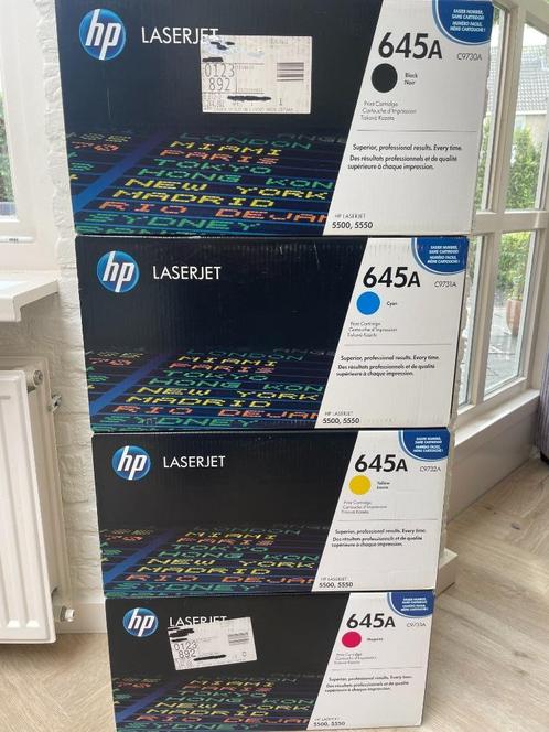 Complete set toners HP C9730A-C9731A-C9732A-C9733A (HP 645A), Computers en Software, Printerbenodigdheden, Nieuw, Toner, Ophalen of Verzenden