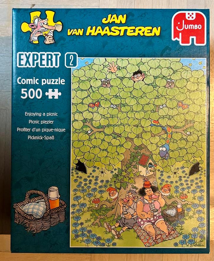 Jan Van Haasteren expert puzzel (500 stukjes), Hobby en Vrije tijd, Denksport en Puzzels, Zo goed als nieuw, Ophalen of Verzenden