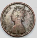 Av Pce BRITISH INDIA KM#12 " 1/2 PICE VICTORIA " DE 1887, Envoi, Asie centrale, Monnaie en vrac