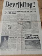 Krant bevrijding blad van arbeidersjeugd 1945, Enlèvement ou Envoi, Journal