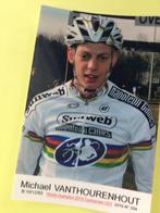 wielerkaart 2015  team sunweb michael  vanthourenhout  signe, Envoi, Comme neuf