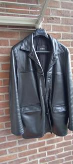 Veste cuir, Ophalen, Maat 52/54 (L), Zwart, Gedragen