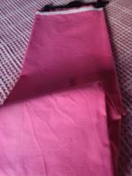 Gordijn fuschia, Huis en Inrichting, Ophalen, Gebruikt, Stof, Minder dan 150 cm