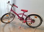 Leuke meisjesfiets 20 inch met 5 versnellingen, Fietsen en Brommers, Ophalen, Gebruikt, Versnellingen, Btwin Decathlon