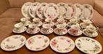 Service Royal Albert  Flowers of the month  36 pcs  servies, Antiek en Kunst, Antiek | Servies compleet, Ophalen