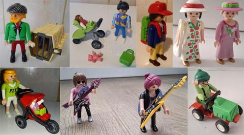 PLAYMOBIL 2,5 ste stuk gitarist mama en kinderwagen ect, Kinderen en Baby's, Speelgoed | Playmobil, Zo goed als nieuw, Complete set