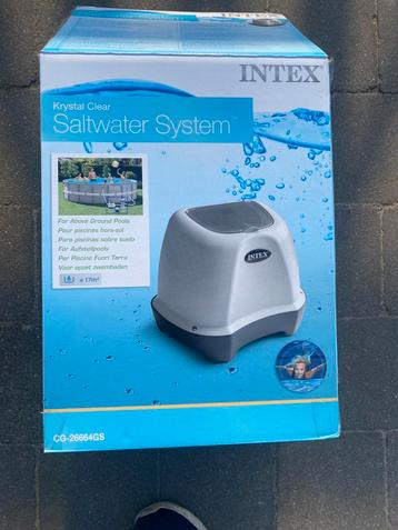 Intex zoutwater systeem  beschikbaar voor biedingen