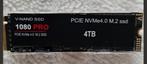 SSD NVME 4To, Computers en Software, Harde schijven, Intern, SSD, Ophalen of Verzenden, Zo goed als nieuw