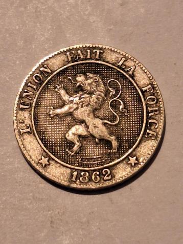 5 centimes 1862 FR (*C) disponible aux enchères