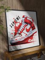 Uniek XXL Glasschilderij | Nike Jordan x SUPREME - 6 sizes, Oorspronkelijke maker, Verzenden, Nieuw, 125 cm of meer