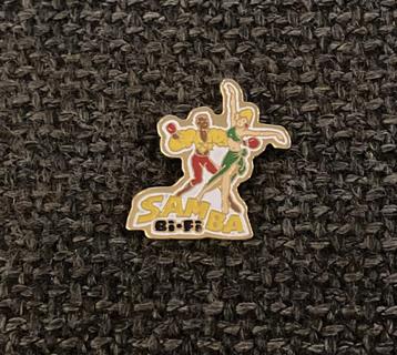 PIN - BI-FI - SAMBA, Envoi, Utilisé, Marque, Insigne ou Pin's