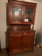 antieke vitrine kast, Antiek en Kunst, Ophalen