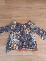 Bloemen bloushe, Kleding | Dames, Topjes, Ophalen of Verzenden, Gedragen, Maat 46/48 (XL) of groter