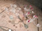 Kandelaars glas , x7 stuks gebruikte, Handtassen en Accessoires, Piercings, Ophalen