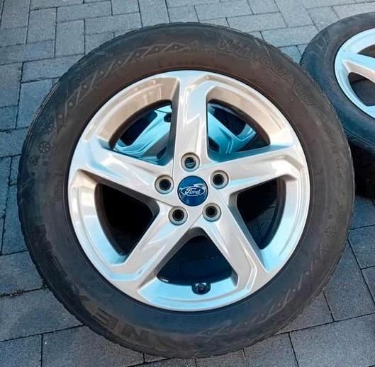 Winterbanden alu velgen Ford Focus IV TPMS 16inch 5mm❄️, Auto-onderdelen, Besturing, Ford, Volvo, Gebruikt, Ophalen