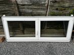 Wit PVC-raam met elektrische rolluik, Doe-het-zelf en Bouw, Ophalen, Gevelraam of Ruit, 80 tot 120 cm, Zo goed als nieuw