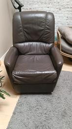 Lederen relax zetel, Ophalen, Gebruikt, Leer