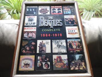 Prachtige oude lijst The Beatles 56 CM bij 45 CM. beschikbaar voor biedingen