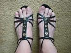 Lederen Sandalen Trend One, Kleding | Dames, Zwart, Nieuw, Trend One, Sandalen of Muiltjes
