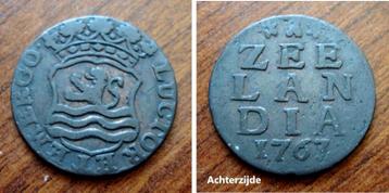 Duit Zeelandia 1763 beschikbaar voor biedingen
