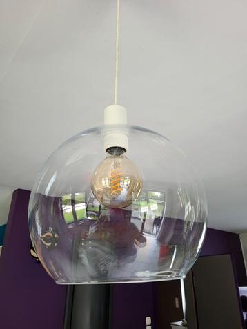 Suspension- Globe en verre Ikea