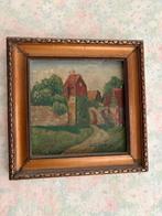 2 kleine schilderijtjes Vloeberghs Albert, Antiek en Kunst, Ophalen