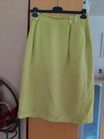 jupe moutarde doublée T36 - impeccable, Enlèvement ou Envoi, Porté, Taille 36 (S), Longueur genou