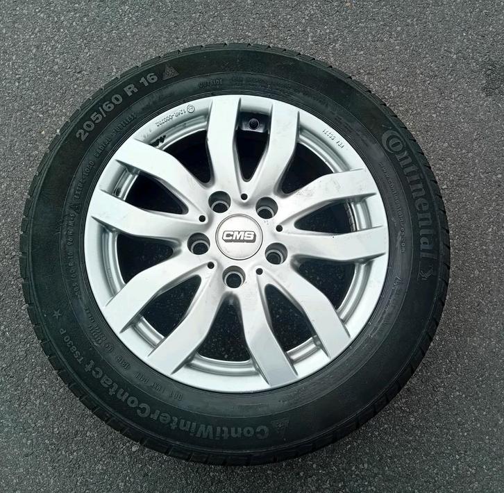 Reservewiel BMW 3-serie F30 F31 5 X 120 205/60 R16  a, Auto-onderdelen, Remmen en Aandrijving, BMW, Gebruikt, Ophalen of Verzenden