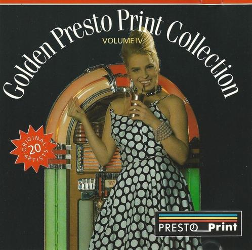 CD * GOLDEN PRESTO PRINT COLLECTION - Vol. 4, Cd's en Dvd's, Cd's | Pop, Zo goed als nieuw, 1960 tot 1980, Ophalen of Verzenden