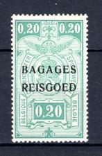 BA2 MNH** 1935 - Spoorwegzegels met opdruk "BAGAGES - REISGO, Postzegels en Munten, Ophalen of Verzenden, Postfris, Postfris