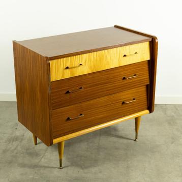 Prachtige vintage duo tone ladekast beschikbaar voor biedingen