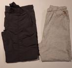 Deux pantalons fille gris clair et gris foncé taille 140, Comme neuf, Enlèvement ou Envoi, Pantalon