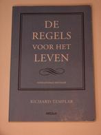 Boek; De regels voor het leven - Richard Templar, Comme neuf, Enlèvement ou Envoi