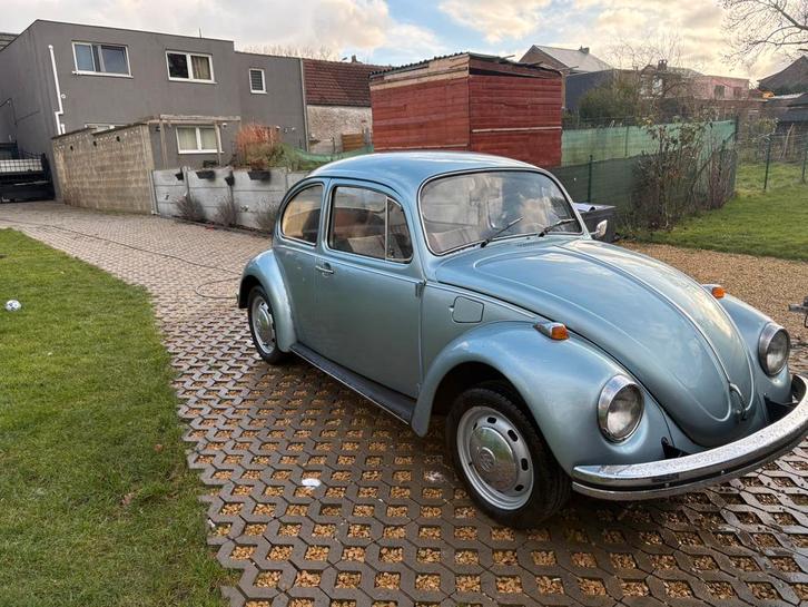 Vw cox de 1973 avec demande immatriculation, Auto's, Oldtimers, Particulier, Volkswagen, Handgeschakeld, Blauw, Ophalen