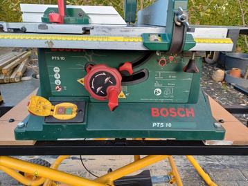bosch PTS 10 + dewalt onderstel  beschikbaar voor biedingen