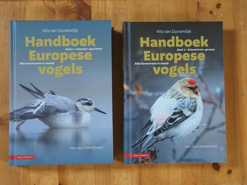 Handboek Europese Vogels - deel 1 en 2, Livres, Science, Comme neuf, Sciences naturelles, Enlèvement