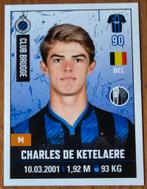 Panini Pro League 2020-2021 Charles De Ketelaere n'a pas été, Enlèvement ou Envoi, Comme neuf, Autocollant