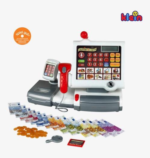 Elektronische kassa met wisselgeld, scanner en bankkaart, Verzamelen, Speelgoed, Zo goed als nieuw, Ophalen