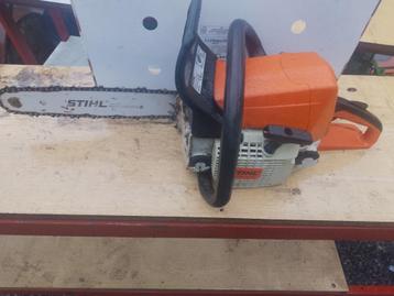 Stihl kettingzaag, Doe-het-zelf en Bouw, Gereedschap | Zaagmachines, Ophalen, Zo goed als nieuw, Kettingzaag, Stihl