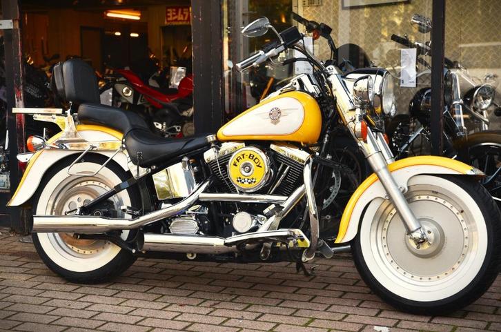HARLEY DAVIDSON 1340 FAT BOY ***MOTOVERTE.BE***, Motoren, Motoren | Harley-Davidson, Bedrijf, Chopper, 2 cilinders, Ophalen