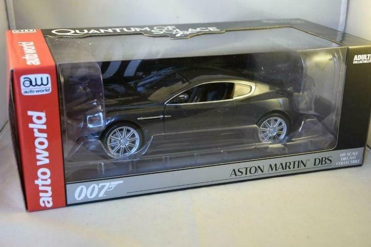 ASTON MARTIN DBS JAMES BOND 007 Quantum 1/18 AUTOWORLD Neuve, Hobby en Vrije tijd, Modelauto's | 1:18, Nieuw, Auto, ERTL, Ophalen of Verzenden
