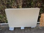 Dubbele radiator / chauffage wit crème 90h - 1m35b - 17d, Ophalen, Gebruikt, Radiator, 60 tot 150 cm