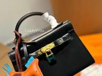 Kelly mini, Verzenden, Nieuw, Zwart, Handtas
