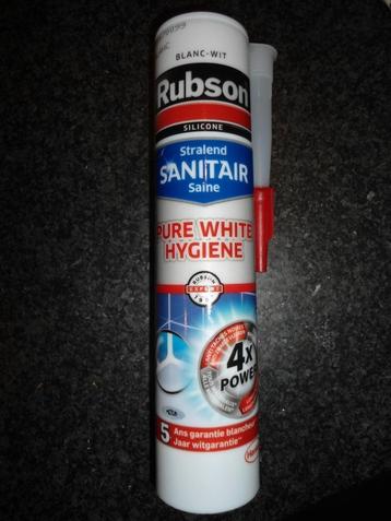 rubson stralend sanitair silicone wit. Pure white hygiene