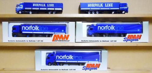 NORFOLK LINE transport  aan vaste prijs      F4, Hobby en Vrije tijd, Modeltreinen | H0, Nieuw, Overige typen, Gelijkstroom of Wisselstroom