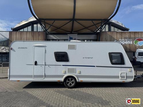 Dethleffs C'Trend 565 FKM MOVER AIRCO VOORTENT, Caravans en Kamperen, Caravans, meer dan 6, 1250 - 1500 kg, Rondzit, Dethleffs